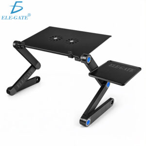 Mesa para Laptop Reclinable y Ergonómica: 2 Ventiladores, Soporte para Mouse