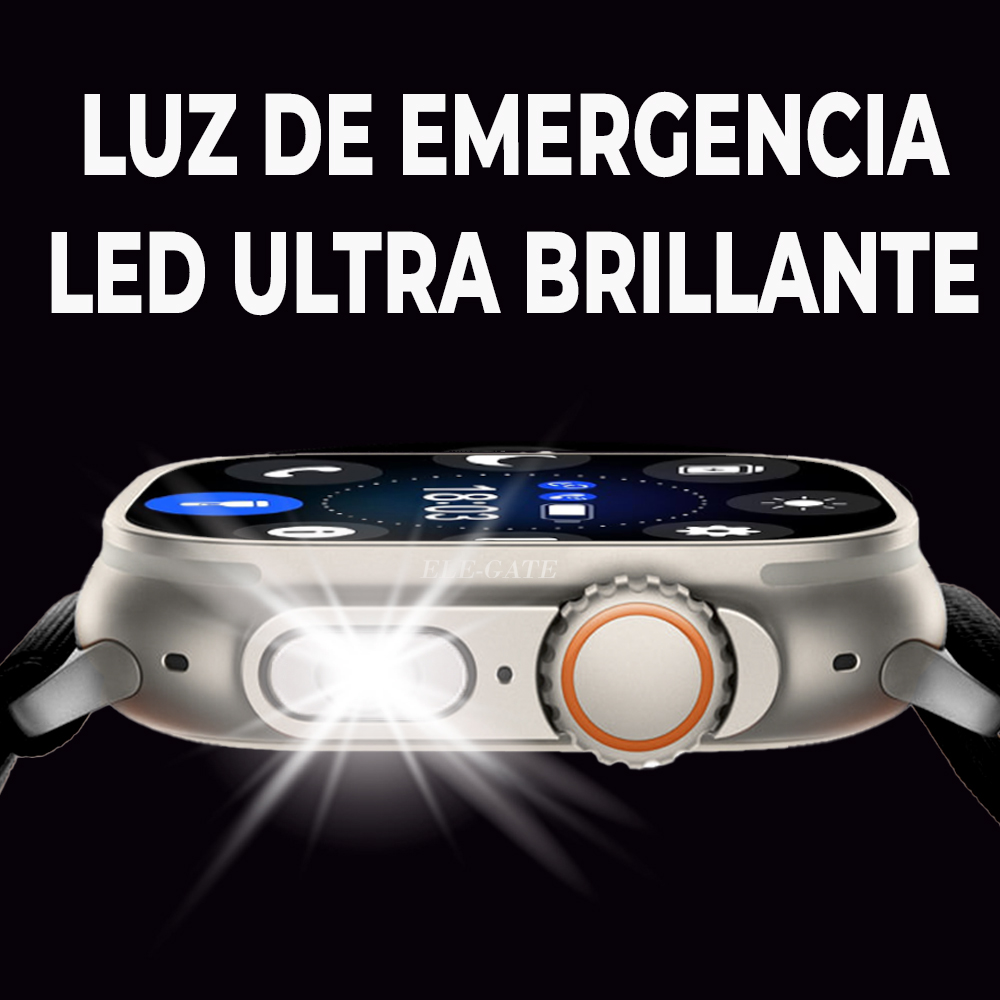 Reloj Inteligente Resistente con Luz Led Guía - Image 2