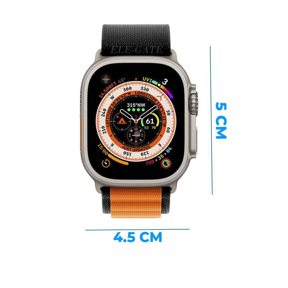 Smartwatch Deportivo 49 mm con Dos Correas Pantalla HD 2.0" Monitoreo de Salud y Actividad Deportiva - Image 4