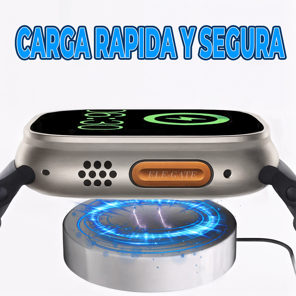 Smartwatch Deportivo 49 mm con Dos Correas Pantalla HD 2.0" Monitoreo de Salud y Actividad Deportiva - Image 2