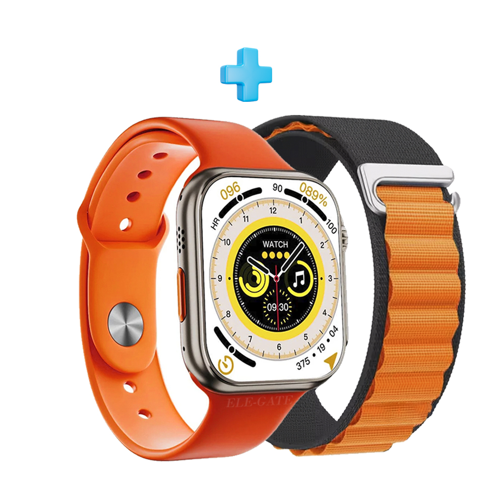 Smartwatch Deportivo 49 mm con Dos Correas Pantalla HD 2.0" Monitoreo de Salud y Actividad Deportiva - Image 3