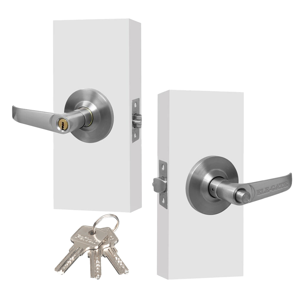 Cerradura para Recámara Níquel Satinado - Image 3