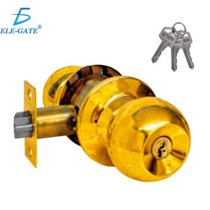 Cerradura para Recámara Latón Brillante