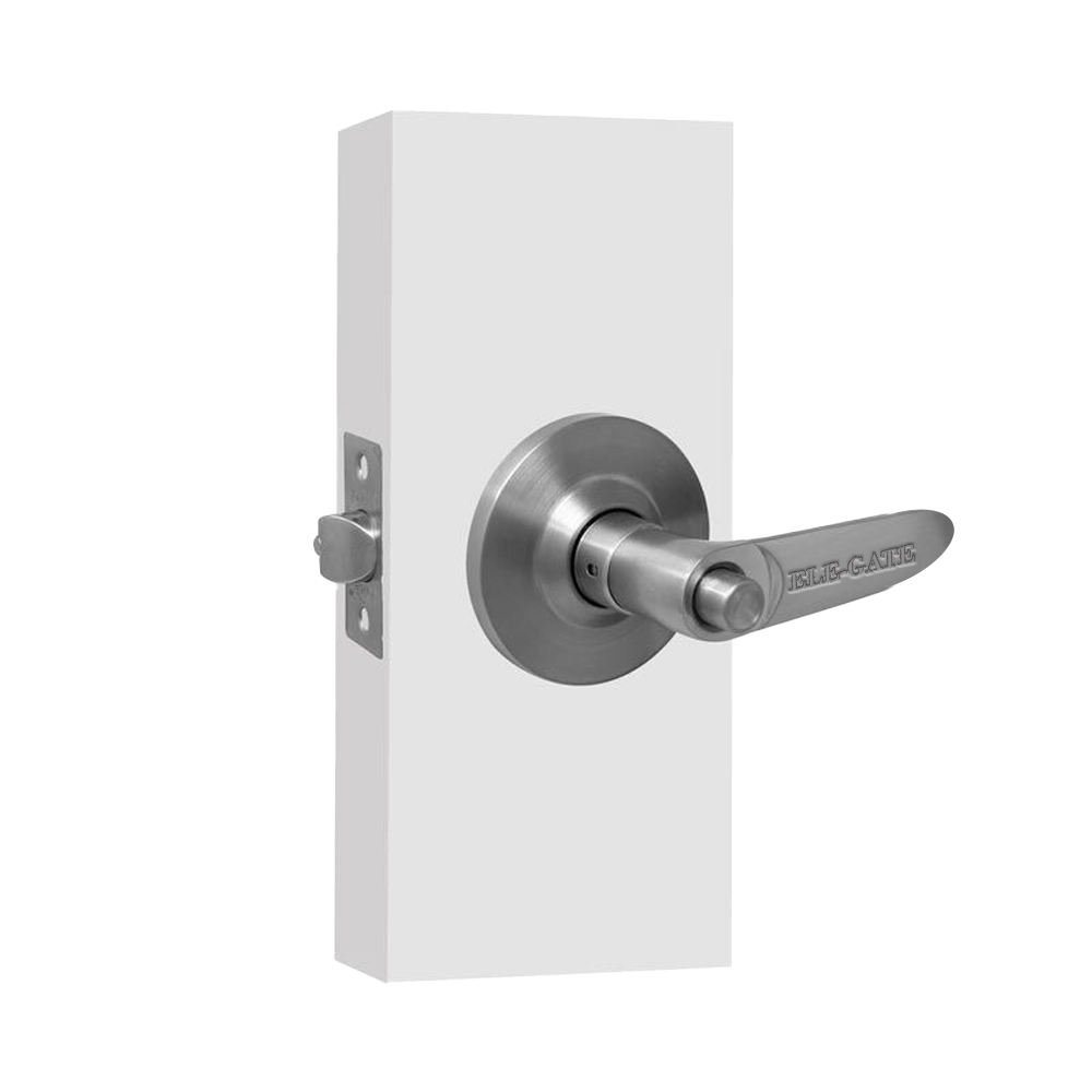 Cerradura para Recámara Curva Níquel Satinado - Image 3