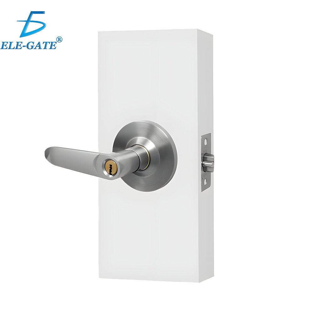 Cerradura para Recámara Curva Níquel Satinado