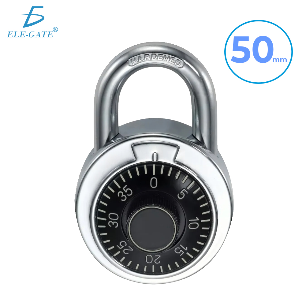 Candado 50mm de Combinación 3 Cifras Gancho Corto