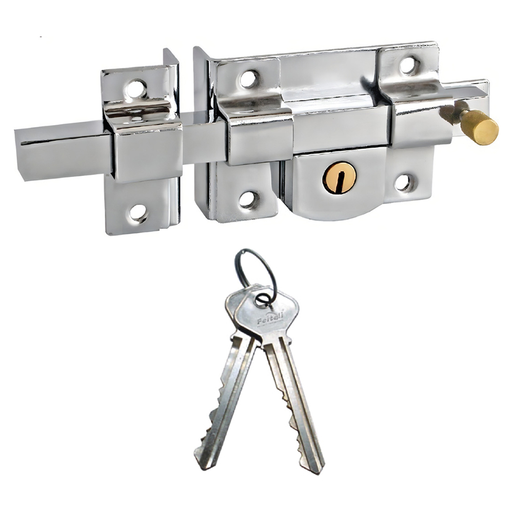 Cerradura de Barra Izquierda con Llave Larga Fácil y Segura - Image 2