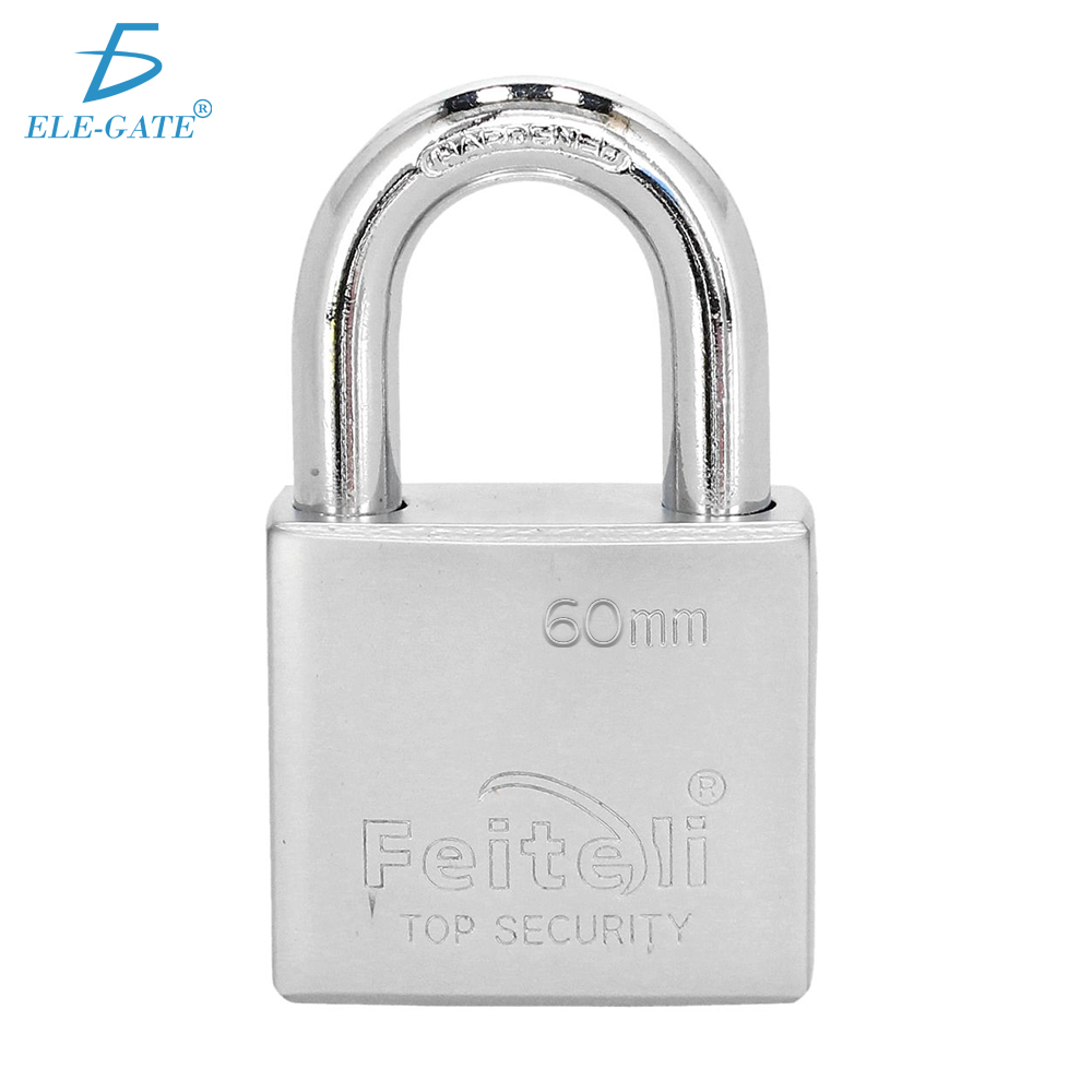 Candado de Hierro Solido Gancho Corto 60 mm