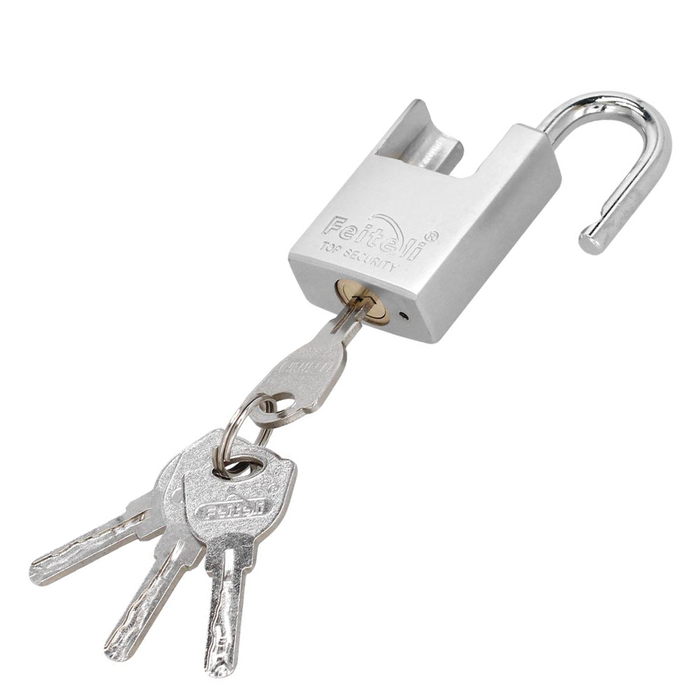 Candado de Hierro Solido Gancho Blindado 60mm - Image 2