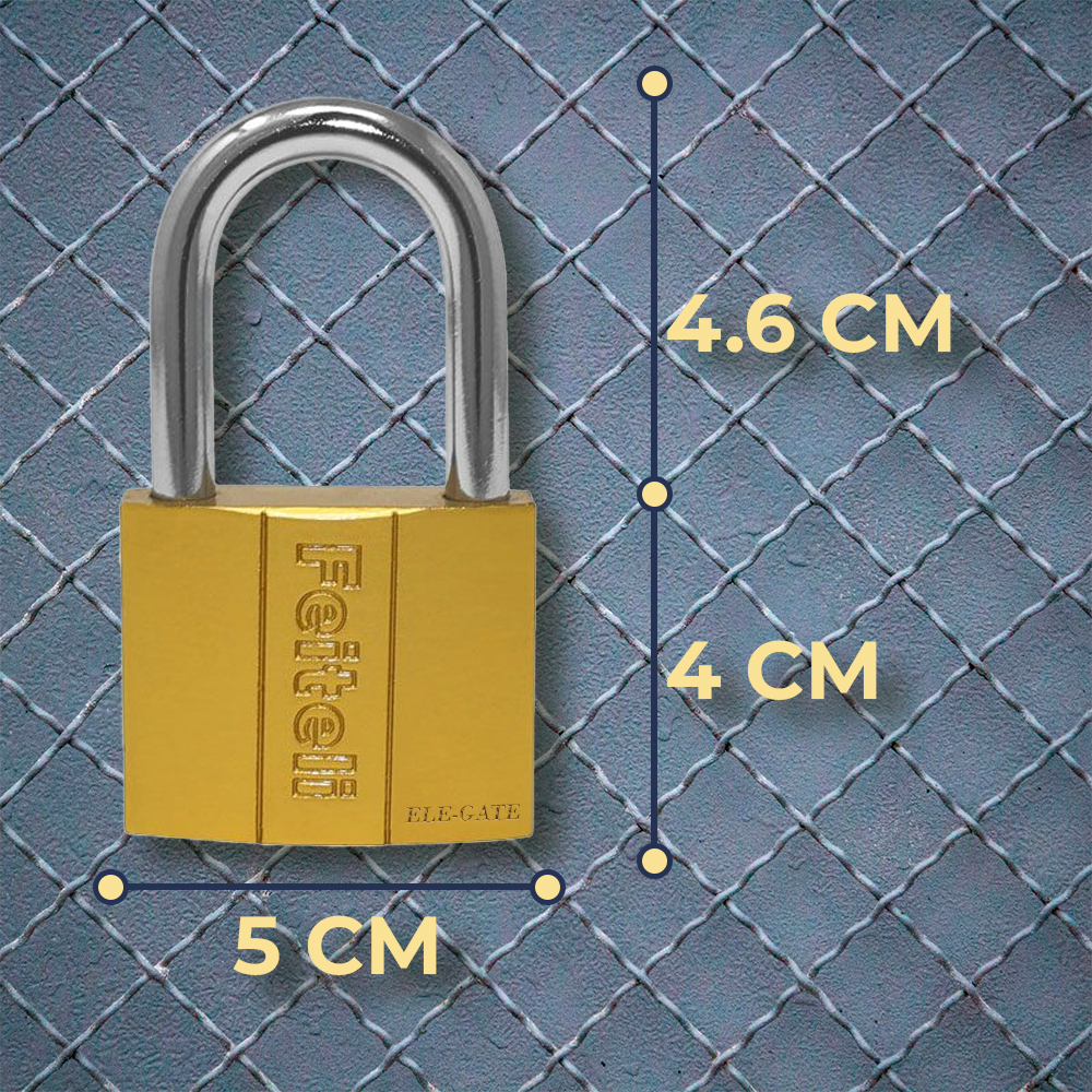 Candado de Hierro Gancho Largó 50 mm - Image 3