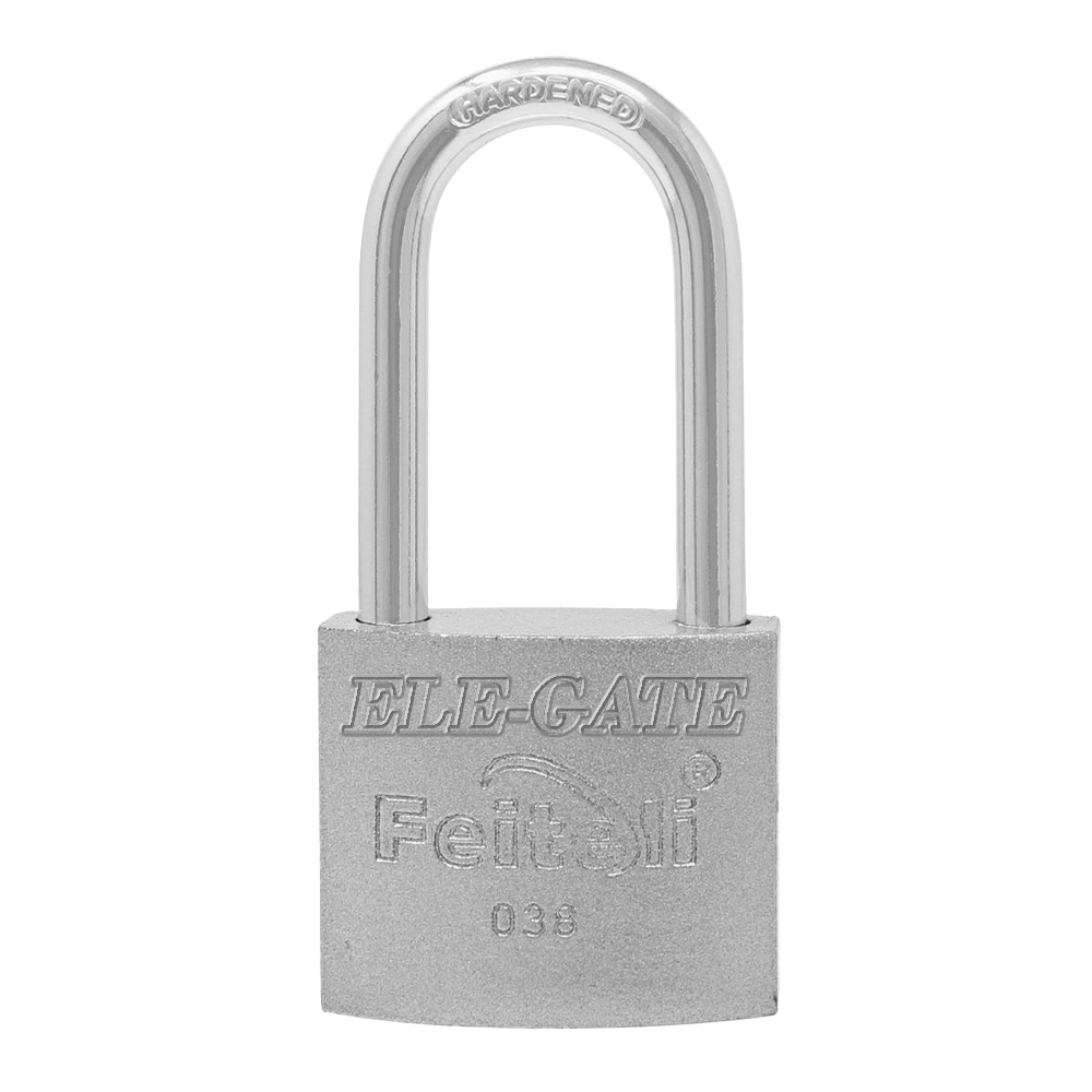 Candado de Hierro con Gancho Largo 38mm - Image 3