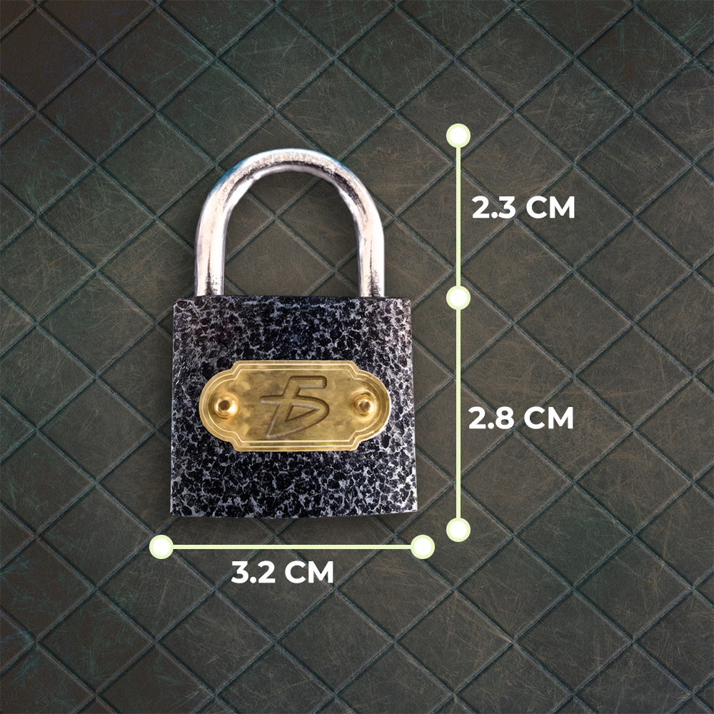 Candado Gancho Largo de Hierro Reforzado 32mm - Image 4