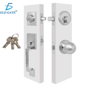 Cerradura para Entrada Principal Níquel Satín