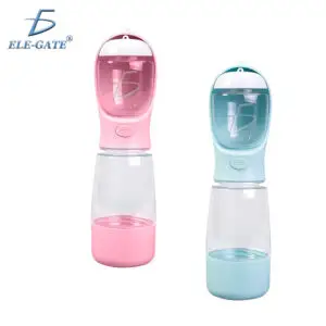 Botella Portátil 3 en 1 para Perros – Agua, Plato y Porta Bolsas