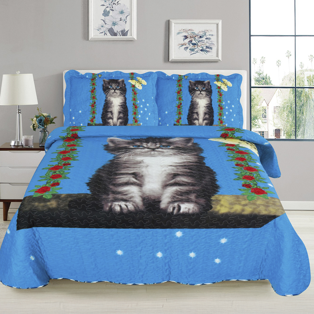 Colcha Fresca de Poliéster con Fundas de Almohada - Image 6