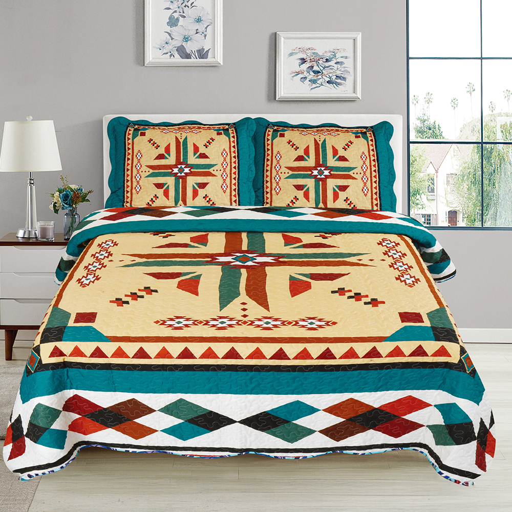 Colcha Fresca de Poliéster con Fundas de Almohada - Image 10