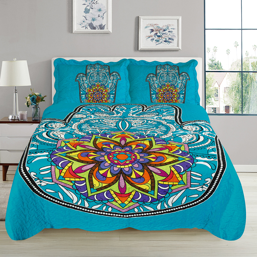 Colcha Fresca de Poliéster con Fundas de Almohada - Image 11