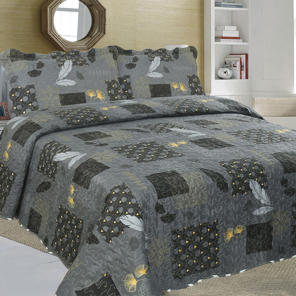 Colcha Fresca de Poliéster con Fundas de Almohada - Image 12