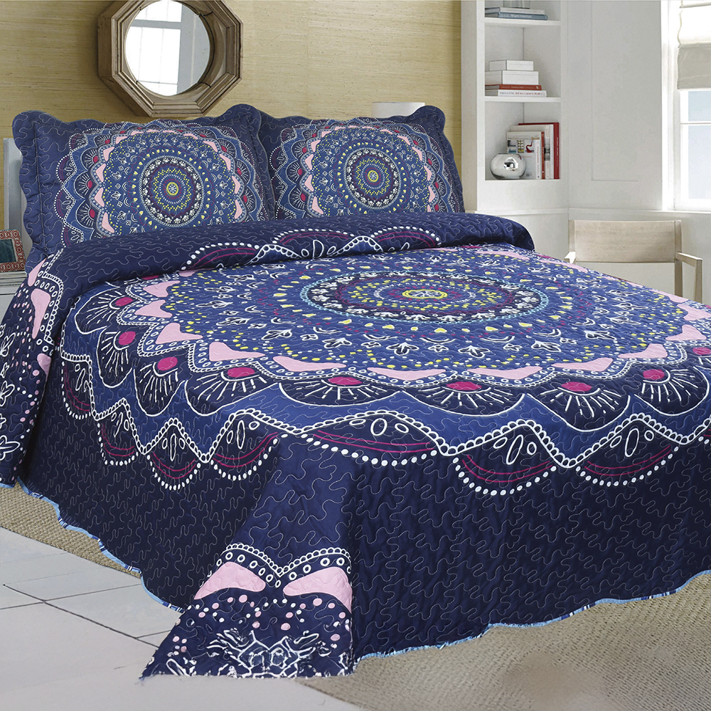 Colcha Fresca de Poliéster con Fundas de Almohada - Image 13