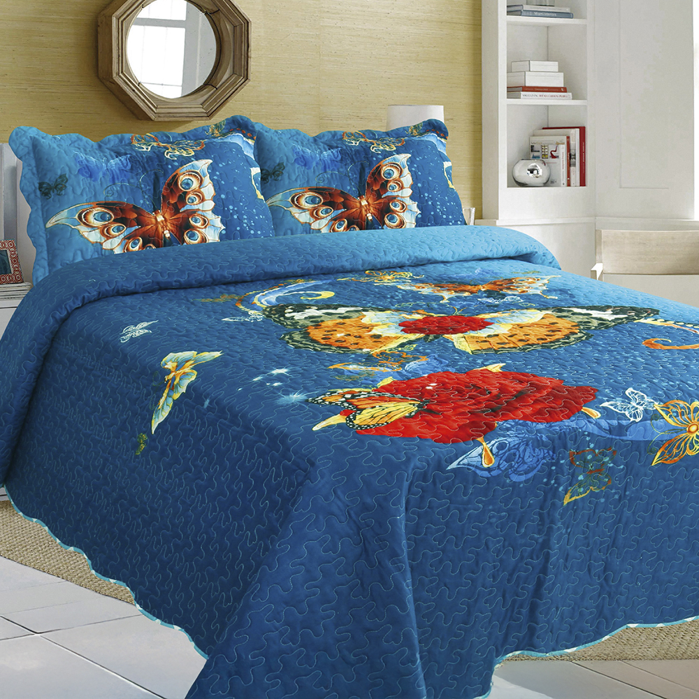 Colcha Fresca de Poliéster con Fundas de Almohada - Image 14