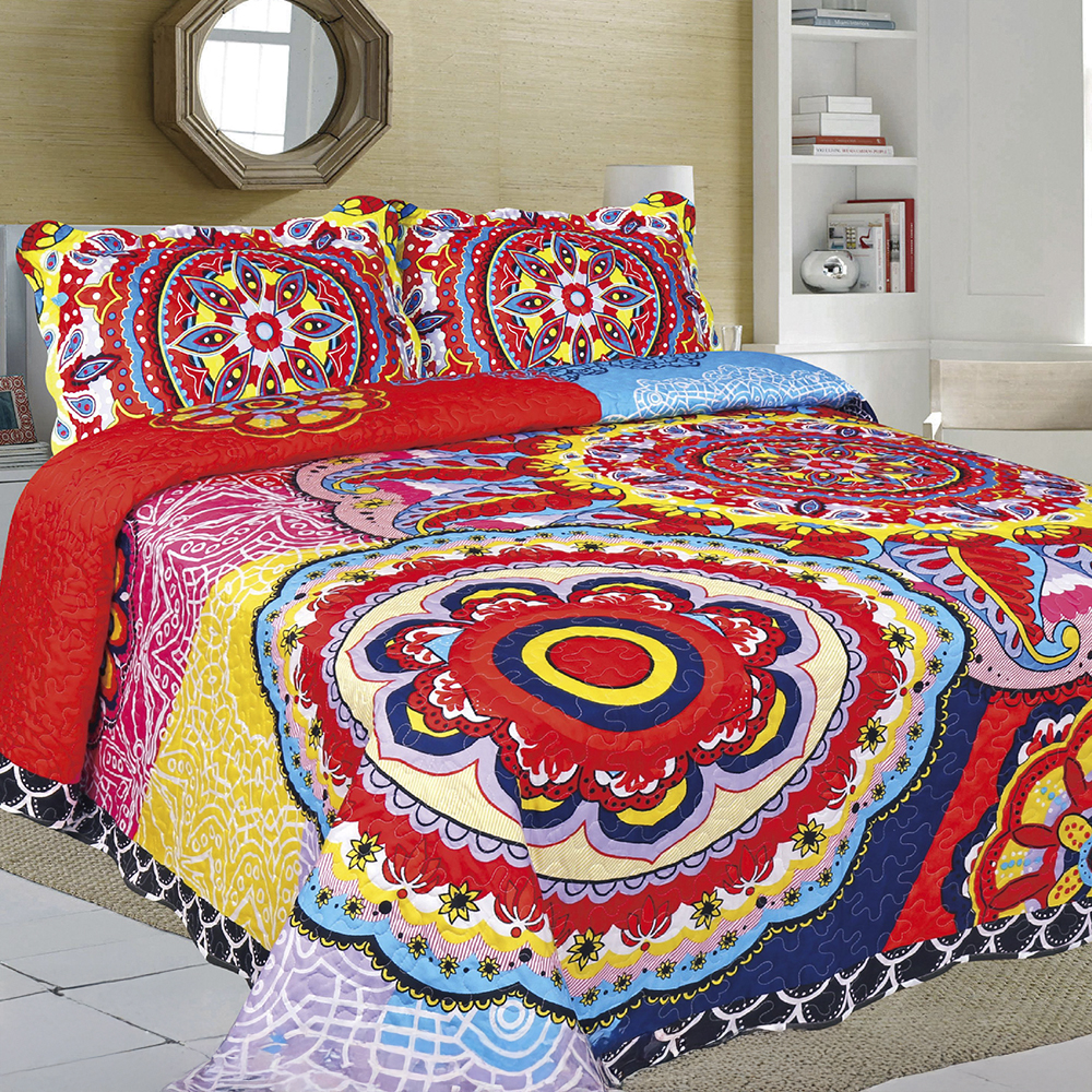 Colcha Fresca de Poliéster con Fundas de Almohada - Image 19