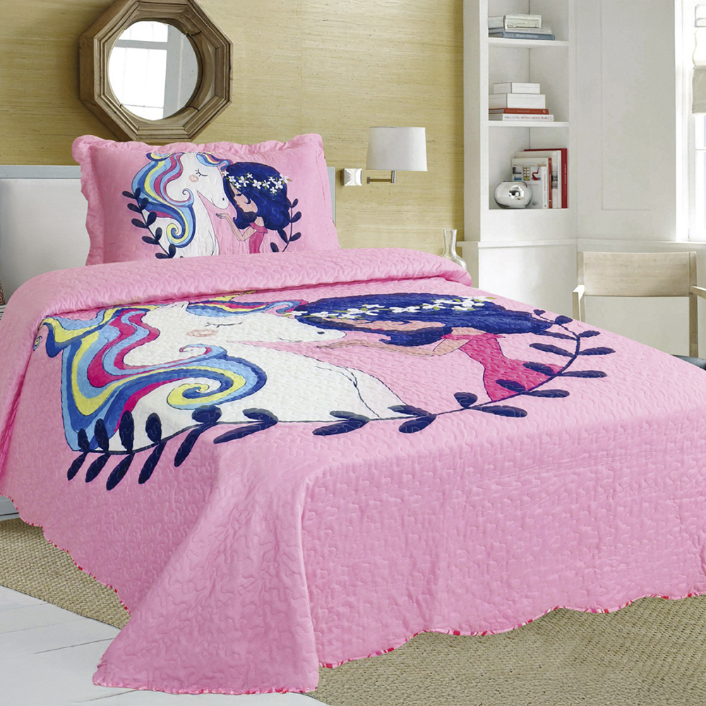 Colcha Fresca de Poliéster con Fundas de Almohada - Image 5