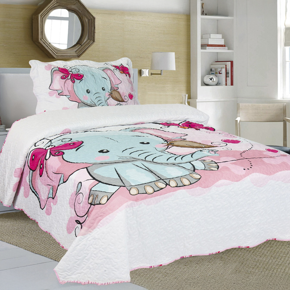 Colcha Fresca de Poliéster con Fundas de Almohada - Image 4