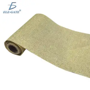 Rollo de Papel Decorativo Metálico con Textura 2.7 Metros – Color Dorado ancho 24cm
