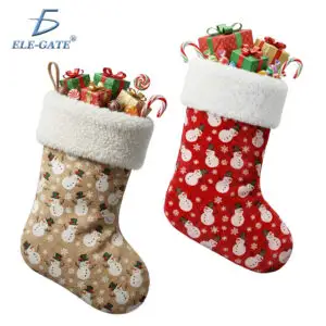 Bota navideña con diseño navideño– 43 cm