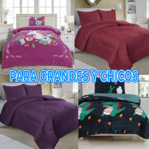 Edredón Grueso de Chiporro con Funda de Almohada