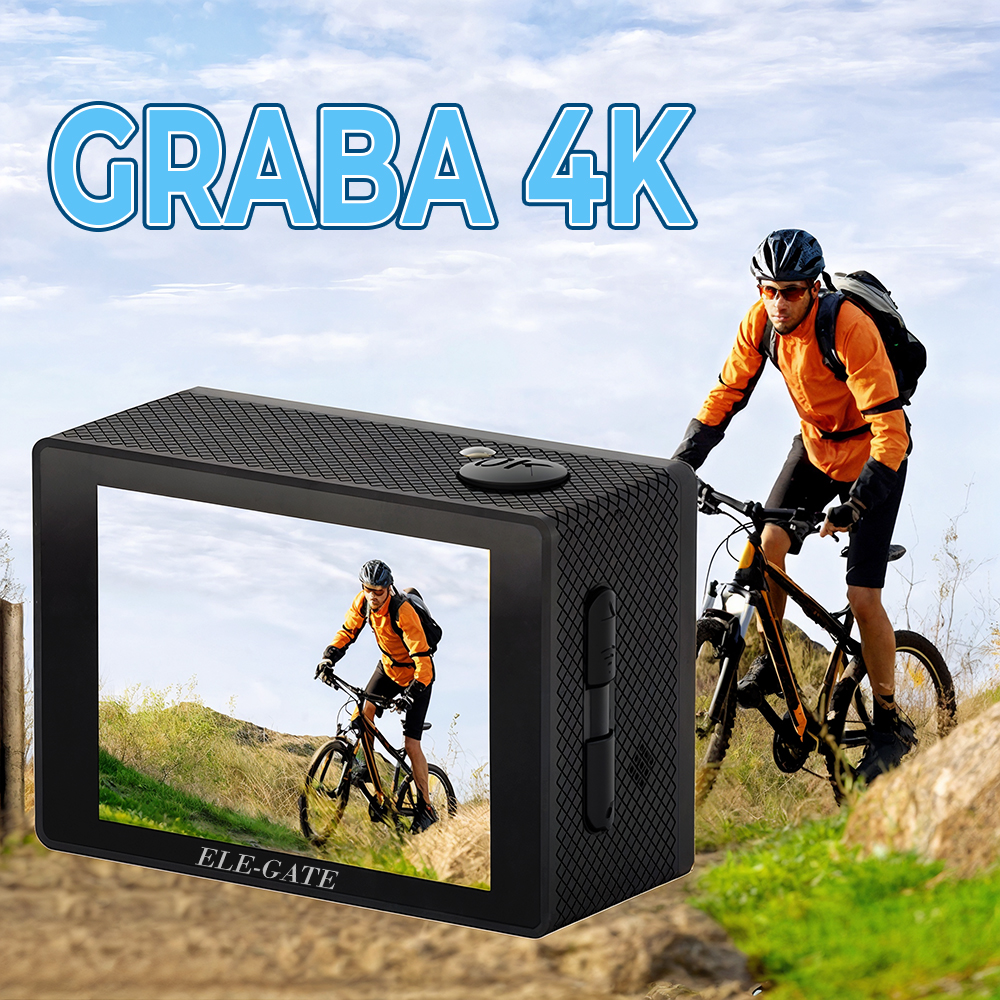 Cámara Deportiva de Acción 4K Ultra HD 16MP WIFI - Image 2
