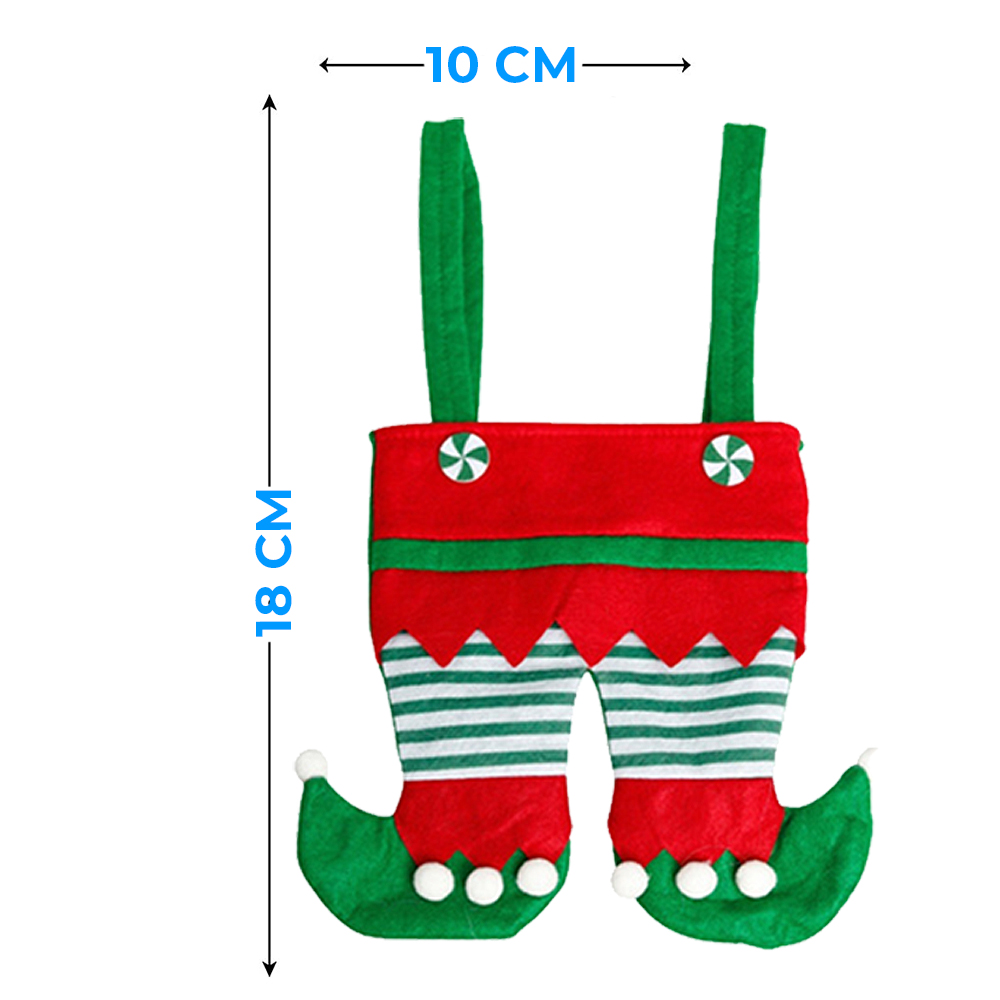 Bolsa de Navidad Decorativa con Forma de Duende - Image 4