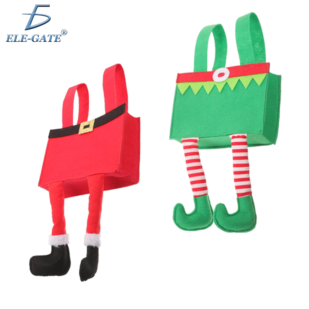 Bolsa Decorativa de Santa Navideño