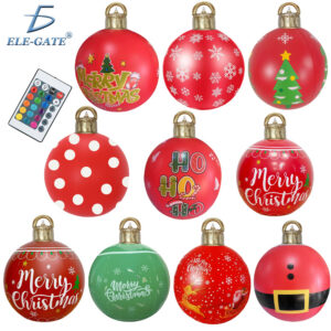 Esfera de Navidad Inflable con Luz Led RGB