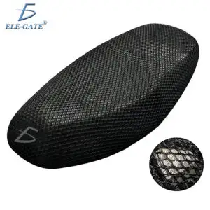 Funda Transpirable para Asiento de Moto con Velcro y Resorte