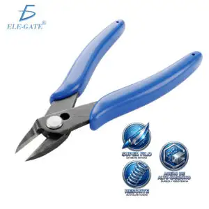 Mini Pinzas de Corte de Precisión Acero de Alto Carbono para Joyería  Electrónica Manualidades y Corte de Metal Fino