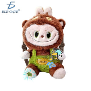 Mochila Labubu con Respiración y Música de Moda