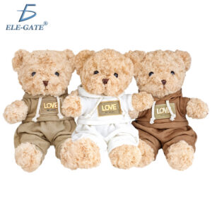 Oso de Peluche con Sudadera de Moda