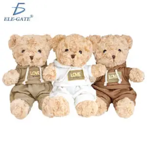 Oso de Peluche con Sudadera de Moda