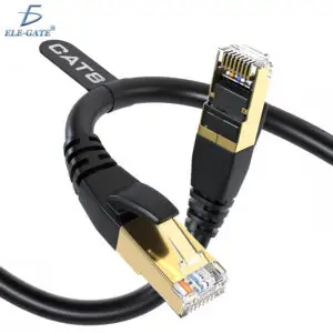 Cable de Red CAT 8 – 40 Gbps Doble Blindaje Disponible en 2 m 3 m y 5 m