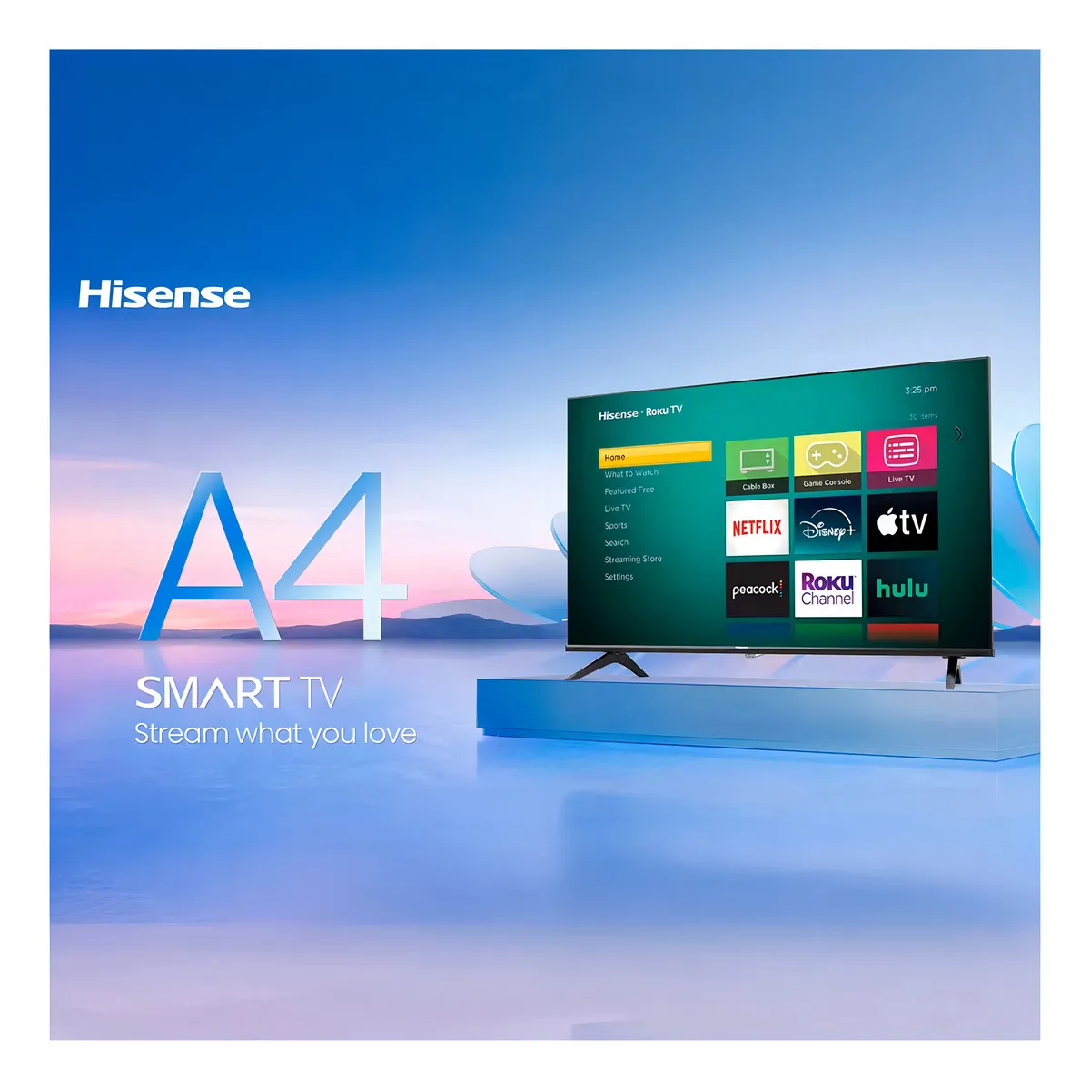 Pantalla Smart Tv Hisense 32 32a4hnr Roku Hd Dolby Audio - Image 2