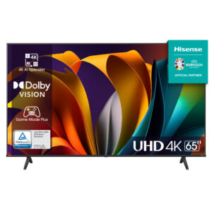 Hisense Pantalla Smart TV LED de 65 Pulgadas 4K UHD 65A6N con Google TV