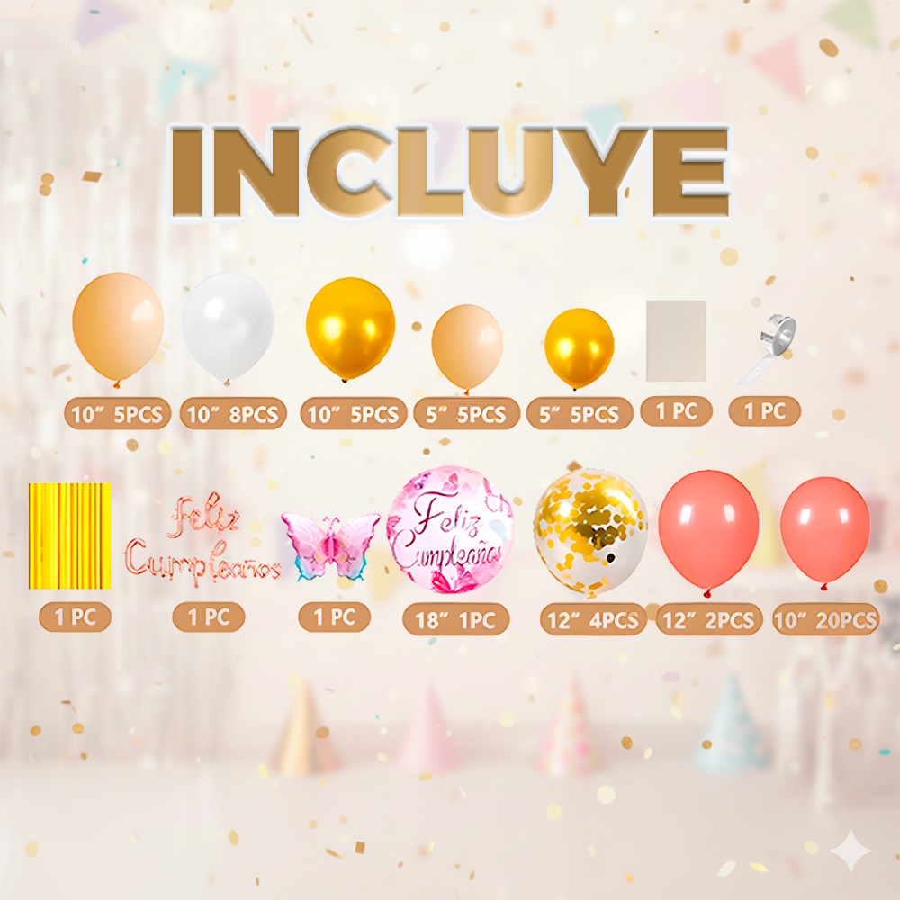 Kit de Globos Premium para Fiesta de Cumpleaños - Image 14