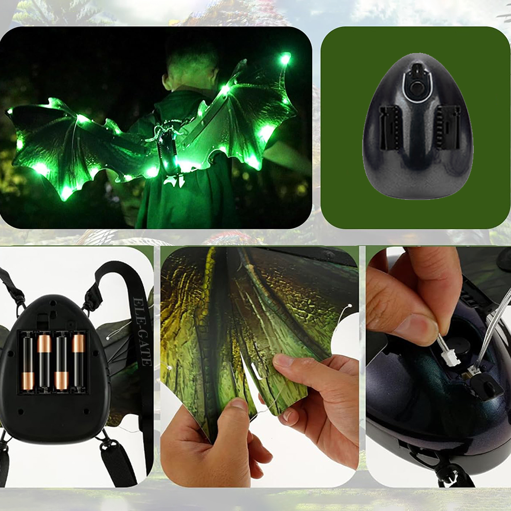 Alas de Dragón con Movimiento, Luz RGB y Sonido - Image 2