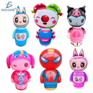 Inflable Punching Bag Kawaii con Sistema Pop Up Anticaídas