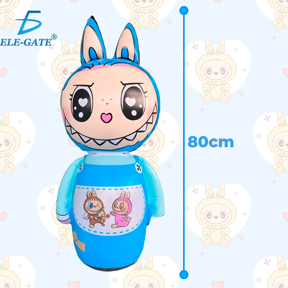 Inflable Punching Bag Kawaii con Sistema Pop Up Anticaídas - Image 9