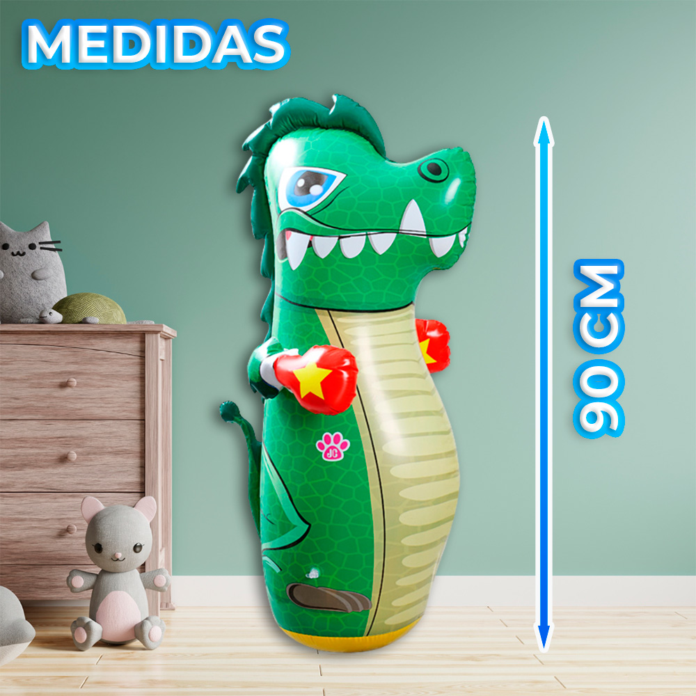 Inflable Punching Bag con Sistema Pop Up Anticaídas - Image 18