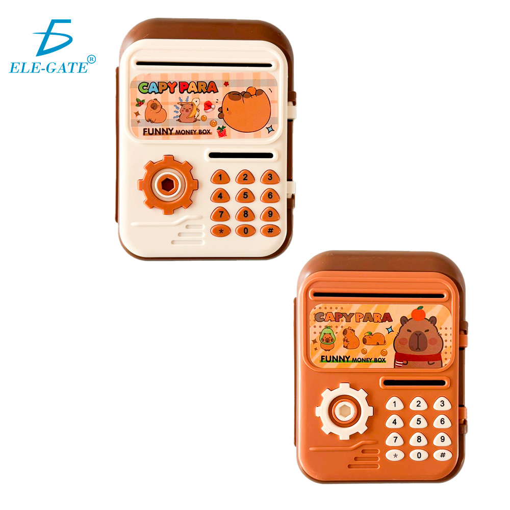 Alcancía de Juguete Kawaii con Llave y Doble Ranura - Image 4