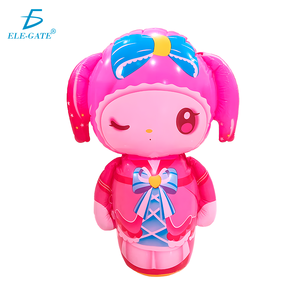 Inflable Punching Bag Kawaii con Sistema Pop Up Anticaídas - Image 2