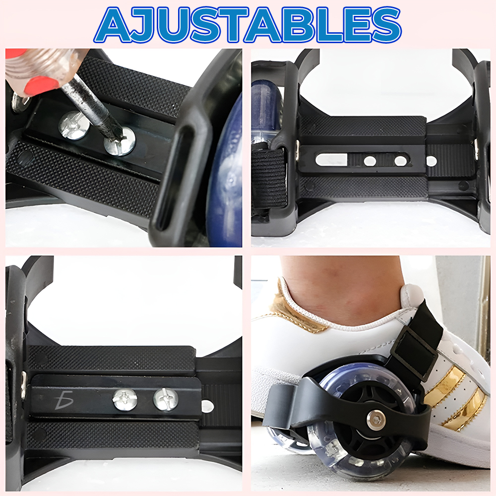 Ruedas para Tenis con Luces LED de Colores RGB - Image 3